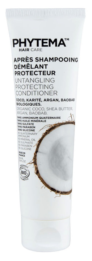 Balsam bio in tub pentru par - Phytema Apres-Shampooing En Tube 100 ml